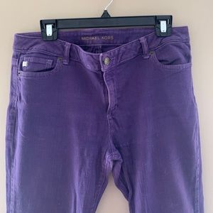 Michael Kors jeans in purple